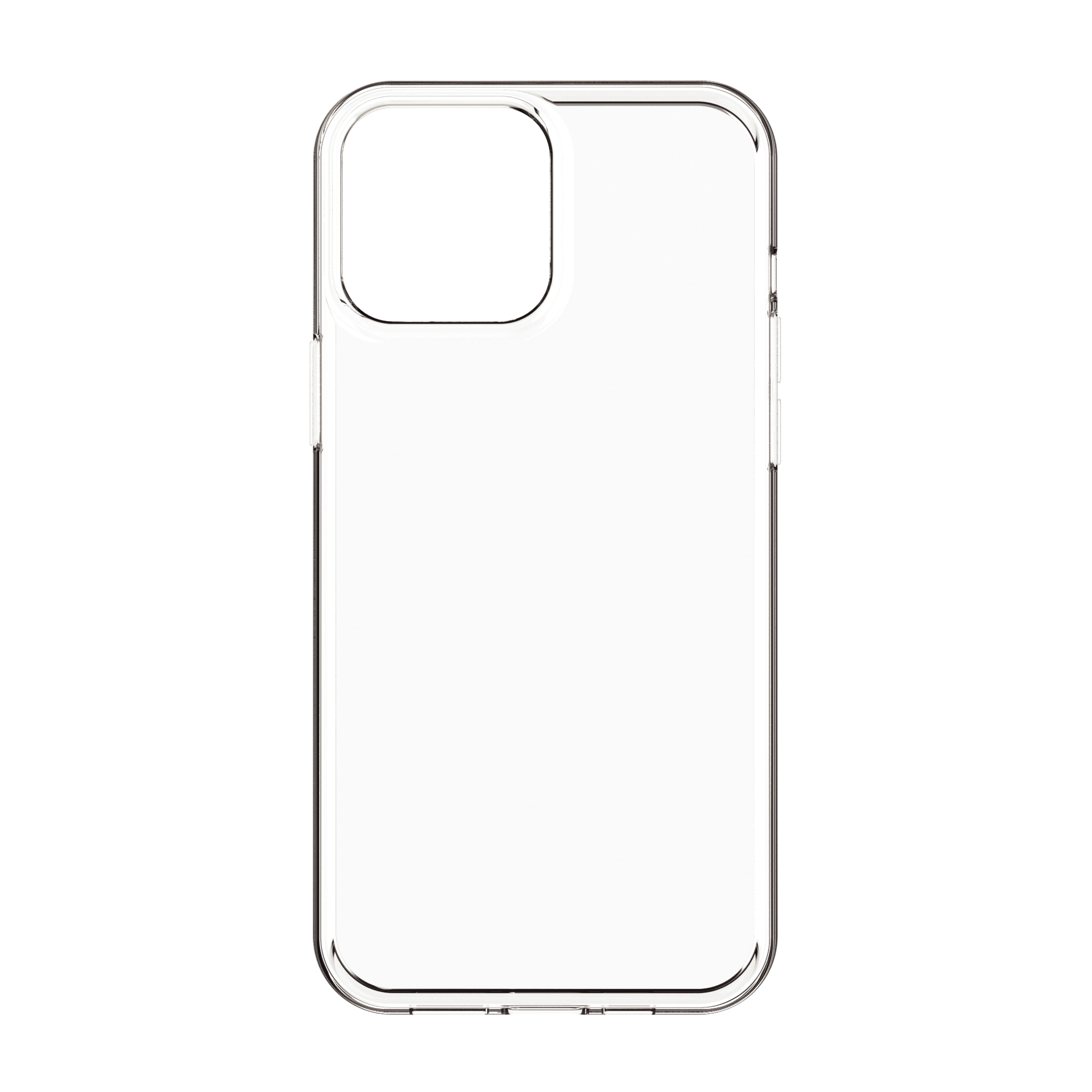 onn. Gel Phone Case for iPhone 13 Pro Max, Clear