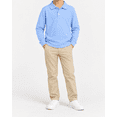 thumbnail image 2 of CINVREST Boys Girls School Uniform Polo-Collar Long Sleeve Button Tees Back To School Comfy Soft Casual Polos Shirt 2-15Y (14 Years, Blue), 2 of 5