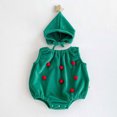 thumbnail image 4 of XFHLMJFF Christmas Tree Romper for Baby Corduroy Classic Colored Sleeveless Coveralls Girls Boys Romper Onesie Size 12-18 Months, 4 of 4