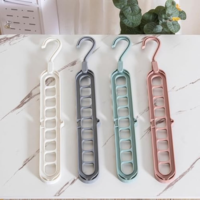9 in 1 Smart Hanger Pro, Upgrade Space Saving Hanger, 9 Holes