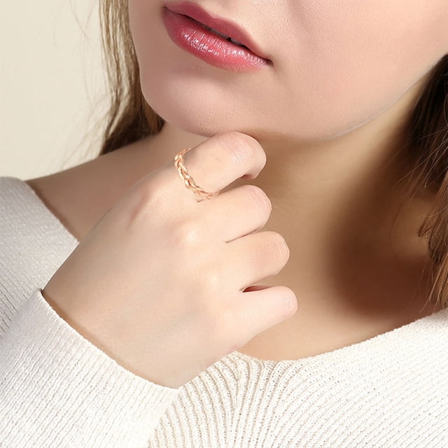 unbranded Anillo De Dorado Para Mujer Estilo Vintage Material Y