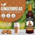 thumbnail image 2 of Syruvia Gingerbread Syrup Pure Cane Coffee Flavoring Syrup, 25.4 fl Oz, 2 of 6
