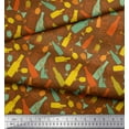 thumbnail image 3 of Soimoi Rayon Fabric Bottle & Wine Glass Bar Fabric Prints by Yard 42 Inch Wide, 3 of 3