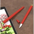 thumbnail image 6 of EIMELI Case Compatible for Apple Pencil - Carrot Shaped Stylus Sleeve Cover Anti-Slip Case Touch Screen Pen Silicone Sleeve Holder Protective Skin Cover Compatible with Apple Pencil 2, 6 of 8