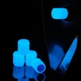 thumbnail image 1 of 4X Fluorescent Car TireValve Caps Luminous Bike Tire Caps Valve Universal` J0M5, 1 of 8