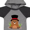 thumbnail image 4 of Inktastic Groundhog Day with Groundhog in Top Hat Boys or Girls Baby Bodysuit, 4 of 5