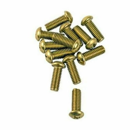 

Lincoln Products LIN119255 0.5 x 10-32 in. Bronze Bibb Screws - Pack of 12