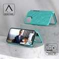 thumbnail image 1 of For IPhone 11 12 13 14 Pro Max Case,Hidden Back Mirror Wallet Case With Stand Feature And Card Holder For Apple IPhone 7/8/SE2/SE3 7Plus/8Plus X/XS XS MAX 12 Mini 14 Plus, 1 of 1