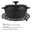 thumbnail image 3 of Hot Dish Plate Trivet, Vintage Round Cast Iron Trivet Heat Resistant  for Kitchen Dining Countertop, 3 of 7