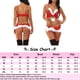 thumbnail image 1 of Conjunto de ropa interior de mujer Bragas Lencería Ropa de dormir íntima para aniversario (Rojo S) Ehuebsd Para estrenar, 1 of 2