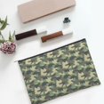 thumbnail image 6 of Sigee Camouflage Dinosaur for Multipurpose Zipper Pouch Paper Reusable Cosmetic bag for Purse Water Resistant Gift, 6 of 8