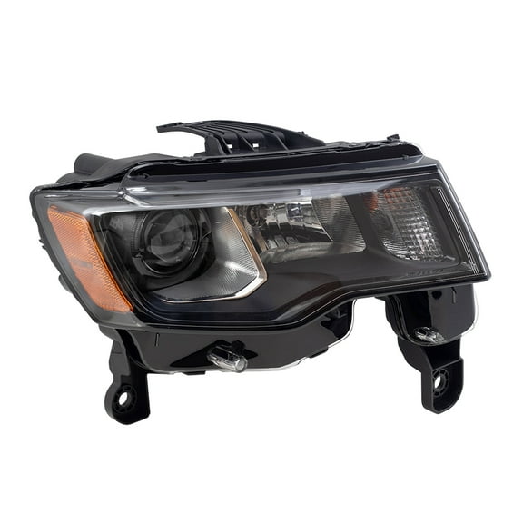 Brock Headlight for 2017-2021 Grand Cherokee w/ Black Bezel Right 68266646AF
