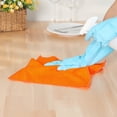 thumbnail image 5 of Unique Bargains Microfiber Cleaning Cloth 12 Pack Microfiber Towels Orange 12" x 12", 5 of 7