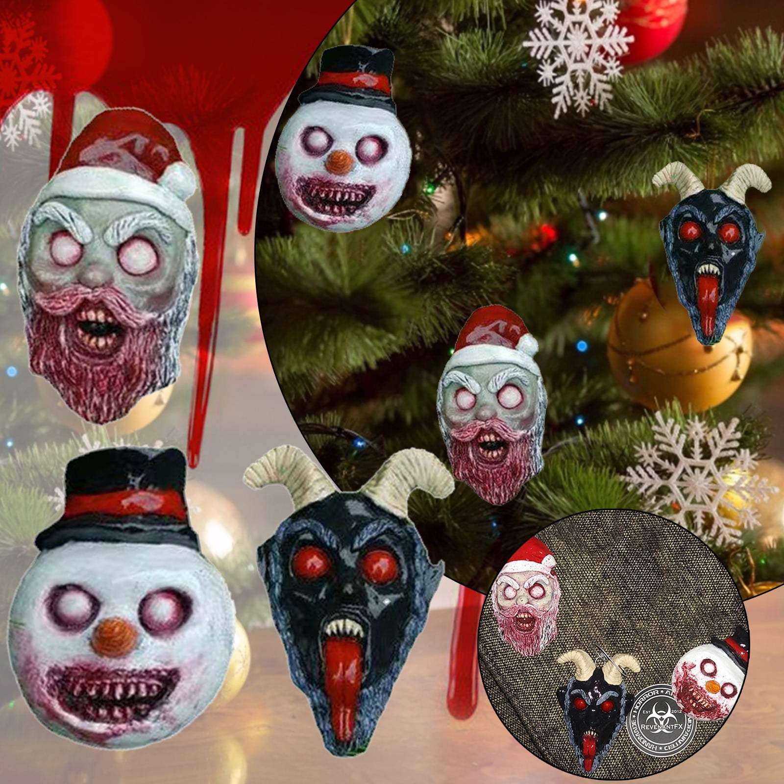 Horror ornament