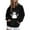 Black, variant on Womens Halloween Top Fall Winter Jacket Loose Casual Hoodies Fleece Sweatshirts Funny Halloween Ghost Graphic Printed Long Sleeve Sweaters Pullover with Pocket