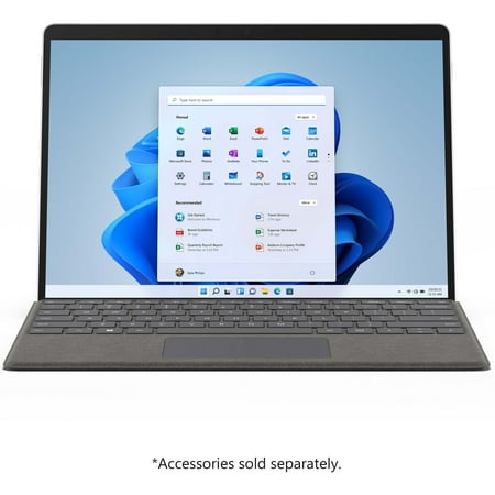 Microsoft - Surface Pro 8 – 13” Touch Screen – Intel Evo Platform Core i7 – 16GB Memory – 256GB SSD – Device Only (Latest Model) - Platinum