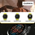 thumbnail image 6 of Garmin Fenix 8 Sapphire 51mm GPS Smartwatch with 1.4-Inch AMOLED Display (Amp Yellow and Graphite) Bundle with Waterproof Hard Case (Black) and Focus Camera Charger Stand (3 Items), 6 of 7