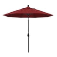 thumbnail image 1 of California Umbrella GSCU908117-SA03 Parasol de Marché en Aluminium de 9 Pi à Inclinaison par Collier - Bronze-Pacifica-Rouge, 1 of 2