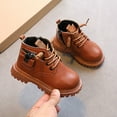 thumbnail image 5 of Zshosam Cowboy Boots for Girls Baby Unisex Walking Shoes First Walker, Baby First Walk Training Shoes Size 12,(Brown Little Kids 12), 5 of 7