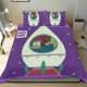 thumbnail image 1 of Jardín de Scratch Conjunto de sábanas temático, trío de piezas, cómodo y amigable con la piel, diseño único, regalo de decoración para el hogar para familiares, amigos y fans, 90 cm * 190 cm, 1 of 6