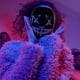 thumbnail image 4 of de iluminación LED, de Cosplay de miedo, LED controlada por APP incluye 45 animaciones y 70 imágenes, admite imágenes/ Tipo de carga Macarena Cubierta de disfraz iluminado, 4 of 8