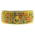 thumbnail image 5 of Dog, Puppy  Pet Collar, "Five Row Confetti Jewel Set", 5 of 8