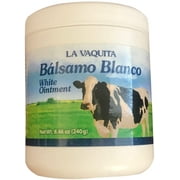 La vaquita Balsamo blanco, antiinflamatorio unguent 100 g-petrolatum, salicilato de metilo y aceite de eucalipto