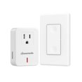 thumbnail image 1 of DEWENWILS Remote Control Outlet Wireless Wall Mounted Light Switch, Electrical Plug in on Off Power Switch for Lamp, No Wiring, Ex, 1 of 7