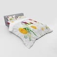 thumbnail image 3 of Ambesonne Dragonfly Bedding Set 3 Pcs, Daisy Field Spring, Twin XL, Fern Green White, 3 of 3