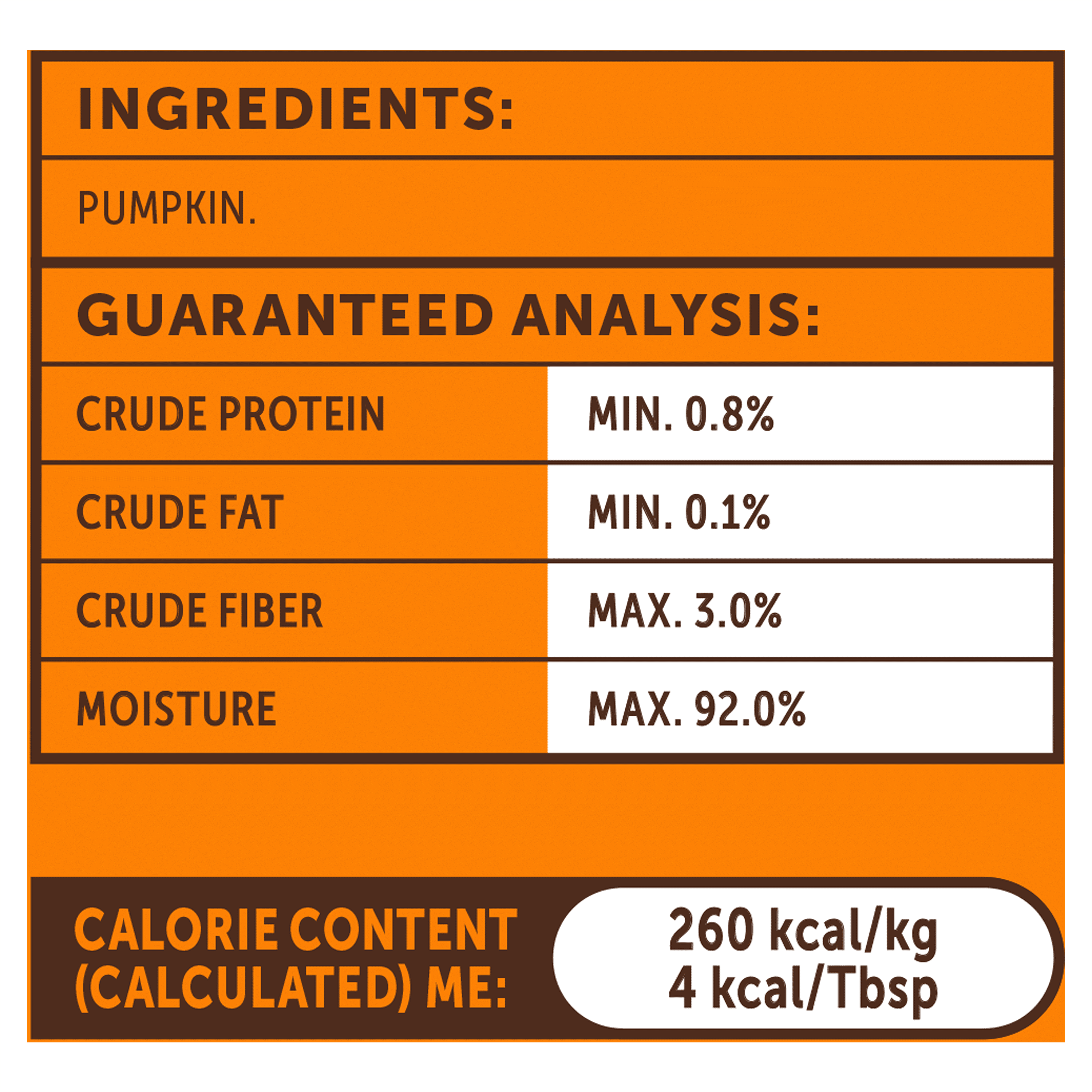 Vibrant Life 100% Pure Pumpkin Digestive Supplement for Dogs, 15oz
