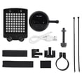 thumbnail image 2 of LAFGUR Bicycle Turn Signals Bike Turn LED Signals Rear Tail Warning Light USB, 2 of 8