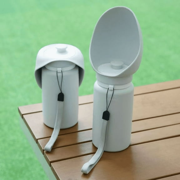 Portable Dog Water Bottle, Travel Dog Water Dispenser, Pet Outdoor Drinking Cup, Puppy Water Feeder for On-the-Go Hydration.-550ml