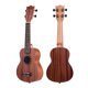 thumbnail image 1 of 21 Inch Wooden Acoustic Ukulele Ukelele Uke Sapele Wood, 1 of 5