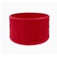 thumbnail image 1 of La funda protectora con patrón tejido de macarrón es adecuada for varios tipos de tazas. Cubrevasos de silicona. Funda anticaída de silicona for copa Ice Ba., 1 of 2