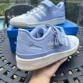 thumbnail image 3 of Ad-id-as Forum Low White Blue Dawn Men's Athletic Shoes GY0003 Size 11, 3 of 6