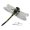Small C, variant on Primegos Fake Dragonfly Decoration with Lanyard/Pin Portable Outdoor Camping Gnats Fly Repellent Simulated 3D Dragonfly Model Ornament Kids Educational Toy