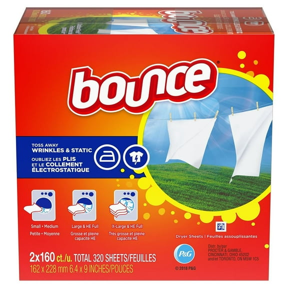 Bounce Outdoor Fresh Dryer Sheets, 2 pk./160 ct.