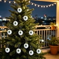 thumbnail image 7 of Dalxymotic Christmas Hanging Ornament Set, Faux Hanging Ball Decorations, Mini Santa Snowman Cute Baubles, Christmas Hanging Ornament for Tree, Wreath, Mantel, Home, Indoor, 7 of 7