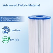 Filters4you- F4Y- PLF-INTB Pool Filter Replacement for 56611/E - Filter Pump Chlorine Generator, 56621/E - 4000 gal/hour Filter Pump, 58621 (pre-2004) Filter Cartridges, Removes Dust,Sand-1 pack