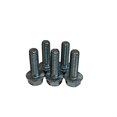 (100 Pieces) 5/16-18x1 Grade 5 Serrated Hex Flange Bolts Screws UNC ...