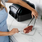 Ninja® Foodi™ Smart 5-in-1 Indoor Grill with 4-Quart Air Fryer, Roast, Bake, Dehydrate, and Smart Cook System, LG451BK