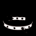 thumbnail image 3 of Collier Rivet Réfléchissant Réglable Marron avec Cloche, Collier pour Chat Décoration pour Animaux, Circonférence du Cou 25-32cm H110, 3 of 3