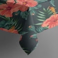 thumbnail image 3 of Pioneer Flower Floral Print Pattern Rectangle Tablecloth 60"x84",Waterproof Polyester Rectangle Table Cloth, Wipeable Spillproof Polyester Tablecloth for Dining, Camping, Indoor and Outdoor, 3 of 5