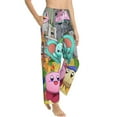 thumbnail image 2 of Kirby And The Forgotten Land Game Women's Pajama Pants Lounge Daily Novelty Cozy Sleep Bottoms Pants Sleepwear With Pockets, 2 of 8