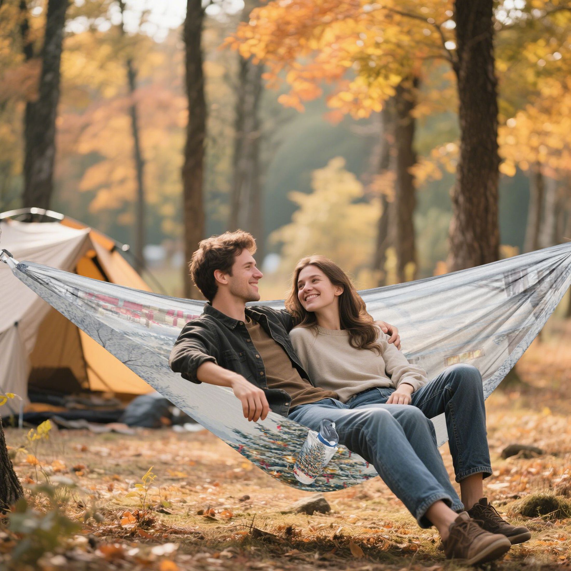 Hammock Camping Hammock Nylon Portable Hammock Travel Camping Hammock Beautiful Christmas Snow