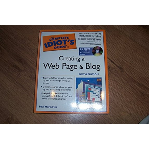 Pre-Owned The Complete Idiot's Guide to Creating a Web Page and Blog (Paperback) by Paul McFedries