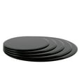 thumbnail image 3 of MAYEERTY 36" Round Tempered Glass Table Top, 1/2" Thick Beveled Polished Edge, Black, 3 of 4