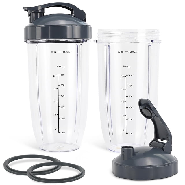 Vasos de repuesto de 900 mL para Nutribullet Pro series 900 W/600 W