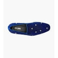 thumbnail image 4 of Stacy Adams Spangle Rhinestone Slip On Shoes Royal Blue 25699-432, 4 of 7