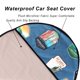 thumbnail image 5 of Funda de asiento de coche LoyaGour impermeable 75 x 142 cm, 2 unidades, 5 of 7